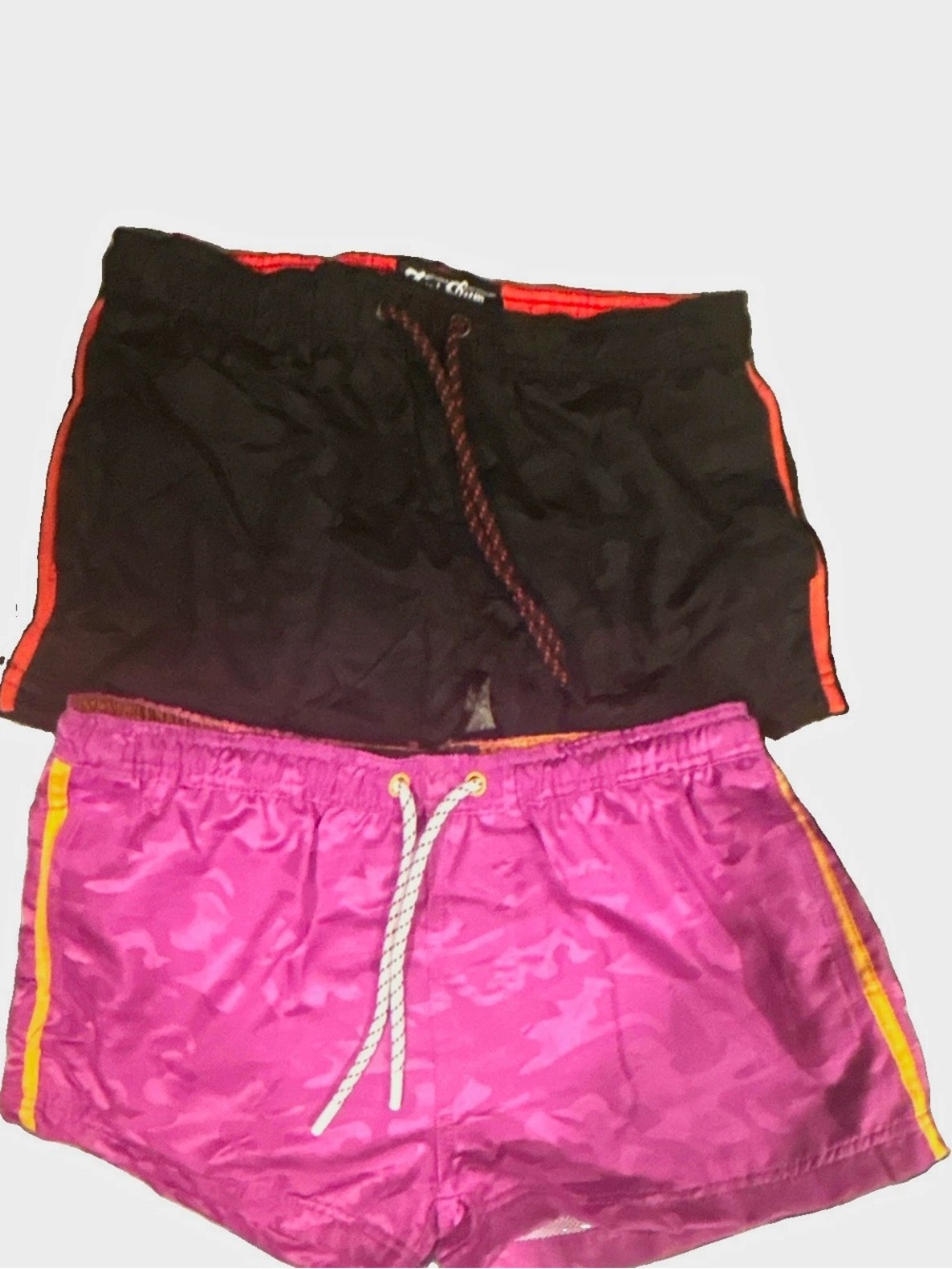 aussieBum men’s mesh-lined swim trunks size small- 2 pair